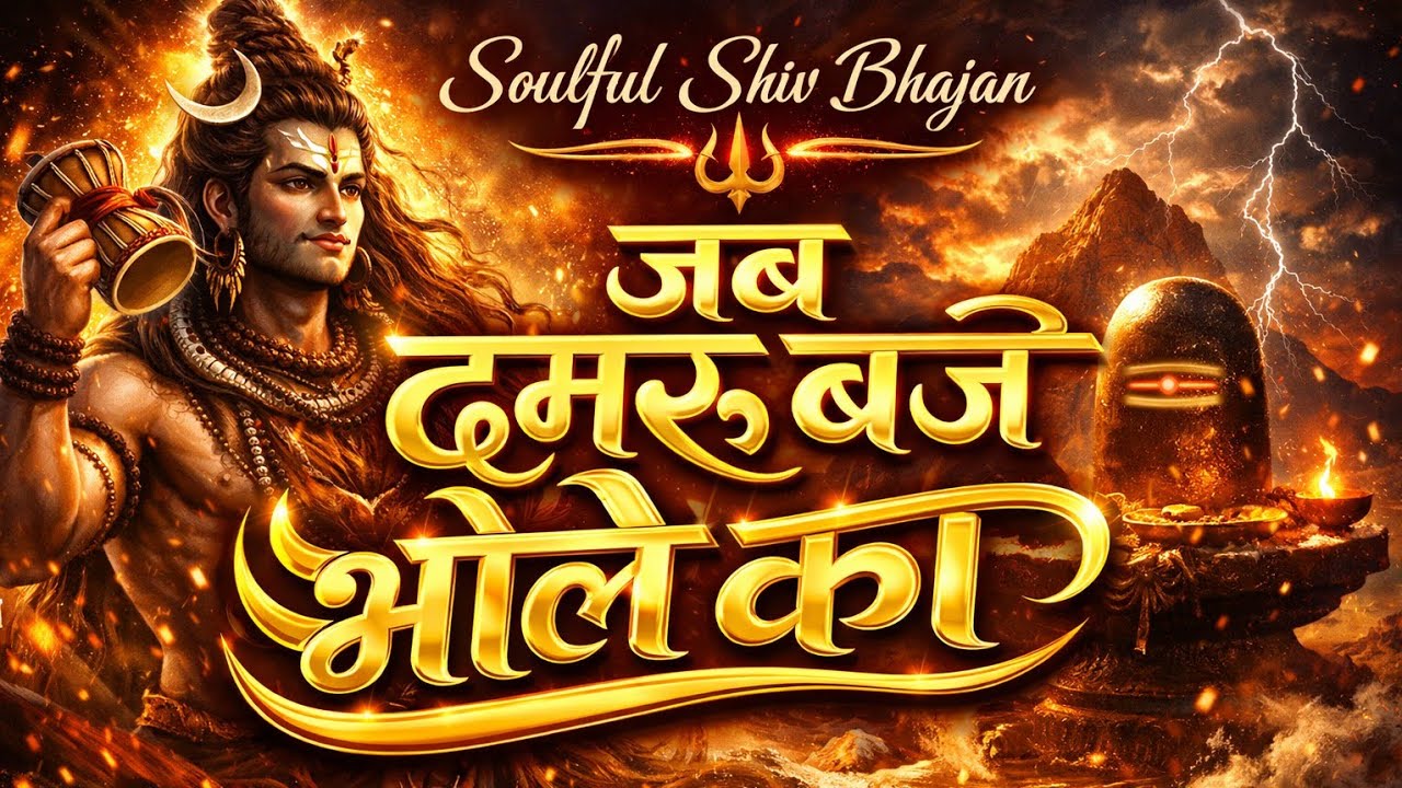 🌺जब डमरू बजे भोले का | Powerful Shiv Bhajan 2026 | Mahadev Bhajan | Bholenath Song | Har Har Mahadev