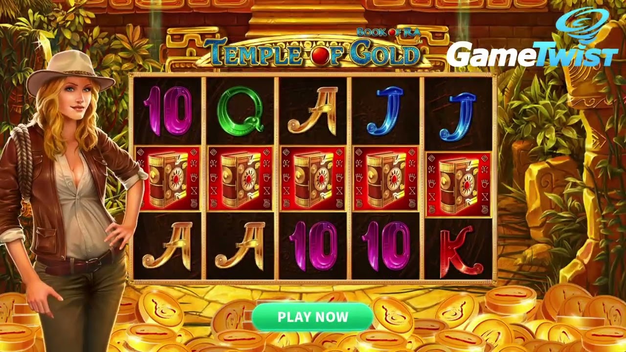 Interface du casino GameTwist montrant une sélection de machines à sous et le menu des bonus