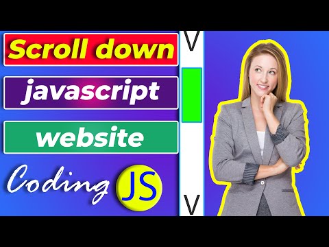 How to Auto and smoothly scroll a website page down with code | JavaScript and chrome inspect tool.