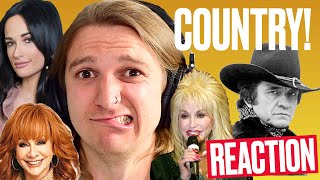 British Guy Reacts to COUNTRY MUSIC | feat. Kacey Musgraves, Reba McEntire, The Chicks & more