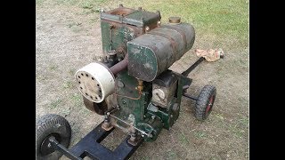 Stationärmotorer Lister D och Berg VL-3