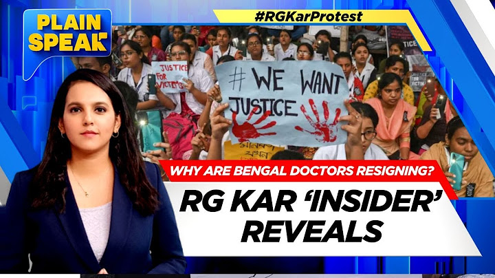 RG Kar Hospital Case | Why Are Bengal Doctors Resigning? RG Kar Insider Reveals | English News