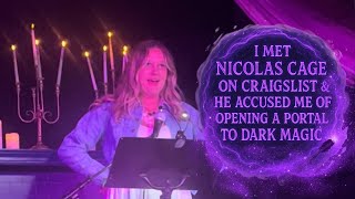 🔮🪄I Met Nick Cage on Craigslist & Told the Full Story on Stage 🪄🔮