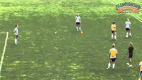 2 vs. 2 Defending in Soccer