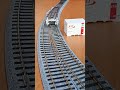 改造カーブポイント ガードレール無し 試運転 HOゲージ ユニトラック