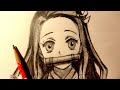 ASMR | Pencil Drawing 131 | Nezuko (Request)