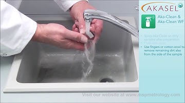 Akasel (Denmark) Cleaning of Samples with Aka Clean