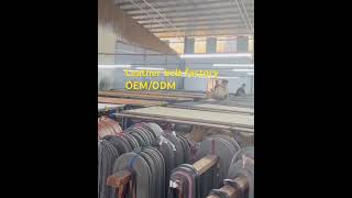 The process of making leather belts #belt #leather #beltmaking #factory #beltdesign #customerservice