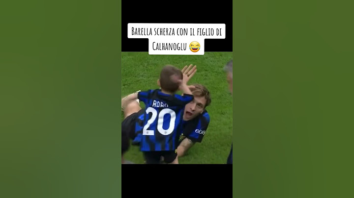 Barella gioca e scherza con il figlio di Calhanoglu 😂⚫🔵⭐⭐ #Barella #Calhanoglu #Inter #InterLazio