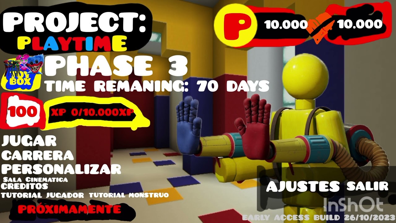 JonnyBlox on X: First look at 'PROJECT: PLAYTIME' Phase 3 Forsaken  featuring a brand new map! Individuals in Mob Entertainment's Content  Creator Program have confirmed the new update will be released on