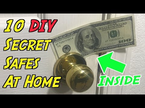 10 Secret Safes You Can Use At Home To Hide Your Money -DIY SECRET COMPARTMENTS (Life Hacks)