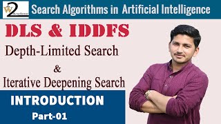 Introduction of Depth-Limited Search  | iterative Deepening Search  | IDFS | Part-1 in Urdu/Hindi