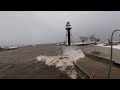 Gales of November in December. Why are there no ships sailing in Duluth ?This is why!