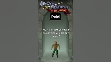 PVM - OSRS TIPS AND TRICKS  #osrstips