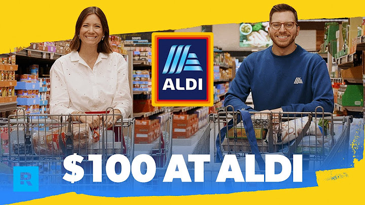 You'll Never Guess What $100 Got Us at ALDI