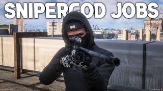 SNIPERGOD JOBS‼️AKSI JELOOL MEMBUNUH KELUARGA TRICKSTER‼️- GTA 5 ROLEPLAY screenshot 3