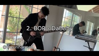 Video thumbnail of "7 MORE Rap Songs on Guitar (Modern Edition Part 2)"