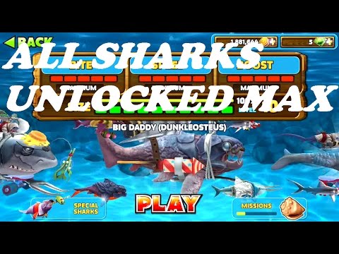 hungry shark evolution all sharks 9