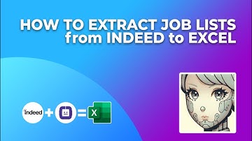 HOW TO EXPORT DATA from INDEED to XLSX | HOW TO FIND JOBS on INDEED | INDEED BOT | INDEED JOB FINDER