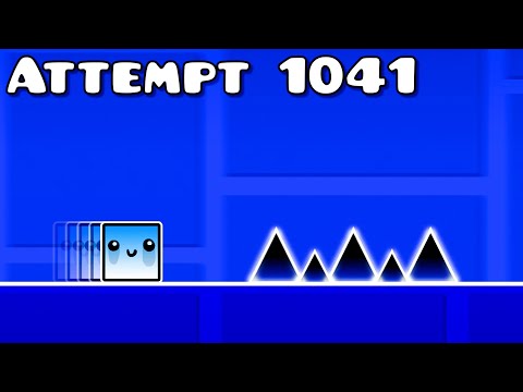 Видео: Stereo Madness, но каждая попытка усложняет уровень | Geometry Dash