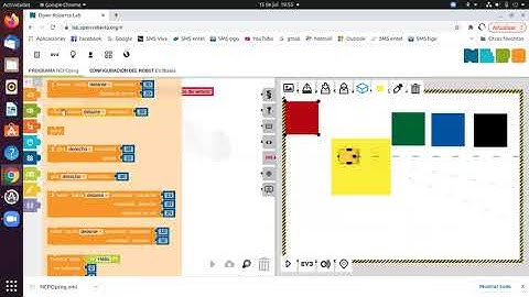 Robótica Educativa: Open Roberta Lab, sensor de luz o de colores