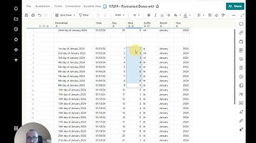 Formatting Numeric Date Values and Appending Suffixes