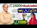 Shehbaz Sharif 25000 Eid Package Apply Code - 9999 Call Registration Online || Ramzan Package Check