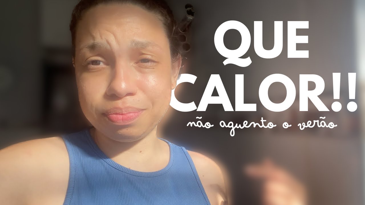 Primeiro Vlog do ano | não aguento mais o verão | Benjamin foi enganado ...
