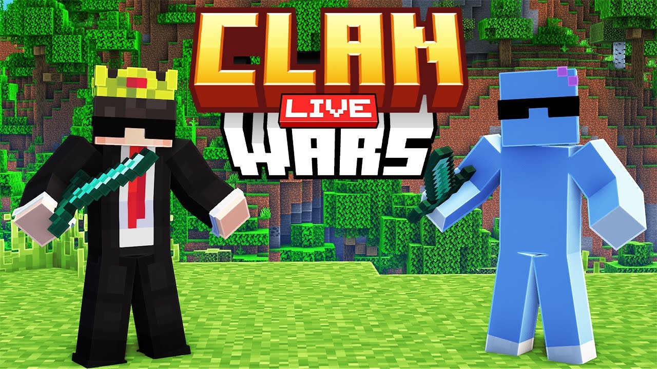 Minecraft Clan Wars | Minecraft #live #senpaispider - YouTube