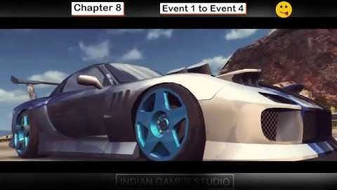 8th Chapter - Event 1 to Event 4 - (NEED FOR SPEED - NO LIMITS) - BEST CAR RACING GAME