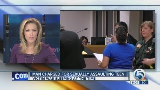 Man charged for sexually assaulting teen