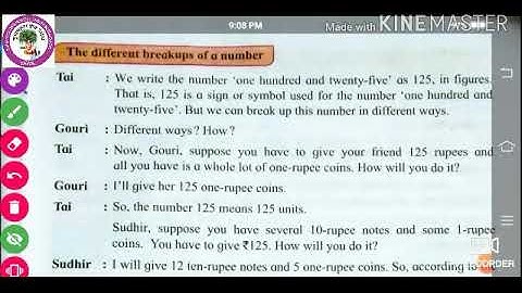 Std -4th Sub -Maths Chapter no.2 - Number work- The different breakups of a number👆