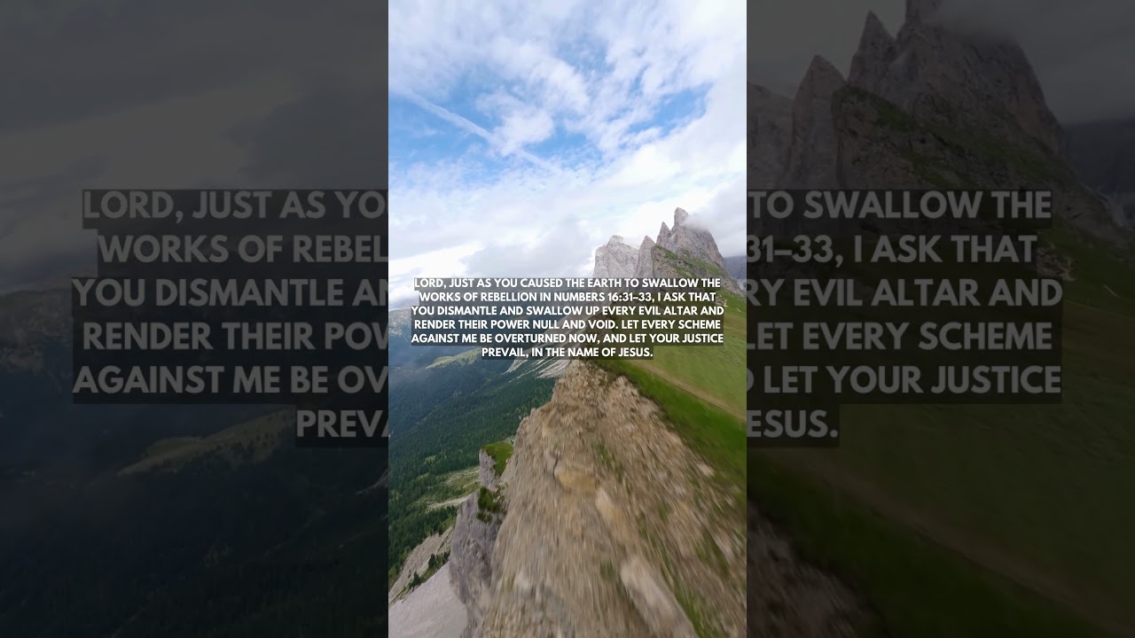 Decree and Declare this prayer over your life. 