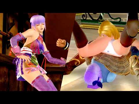 Dead or Alive 4: Ayane (C2&3) vs Jane Lee & Tina (リョナ)