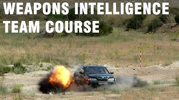 Improvised Explosive Devices “Weapons Intelligence Team” Course