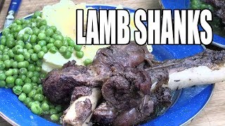 Lamb Shanks by the BBQ Pit Boys