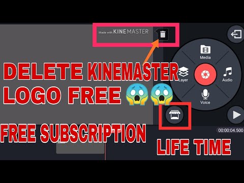 HOW TO REMOVE KINEMASTER LOGO FREE/ HOW TO FREE KINEMASTER SUBSCRIPTION