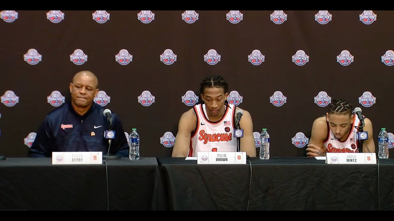 Syracuse Postgame Press Conference - ACC Second Round