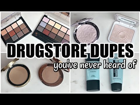 2017 DRUGSTORE DUPES You've Never Heard Of