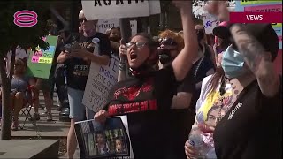 【美国大游行抗议反堕胎法 誓言捍卫女性身体自主权】