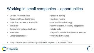 CChemConference 2024: Session 2 Overcoming career challenges to achieve CChem screenshot 5