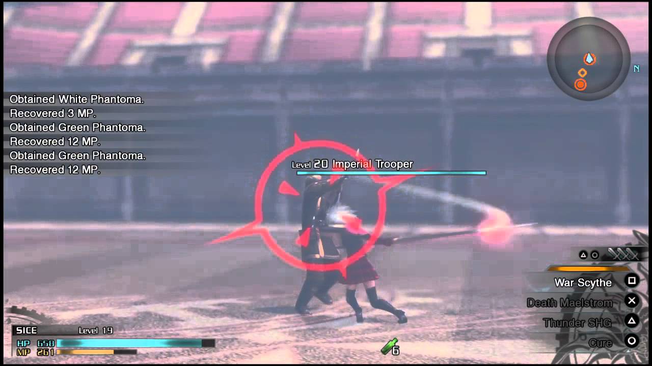 FINAL FANTASY TYPE-0 HD - Arena - LV20 Combat Simulation - Sice Gameplay