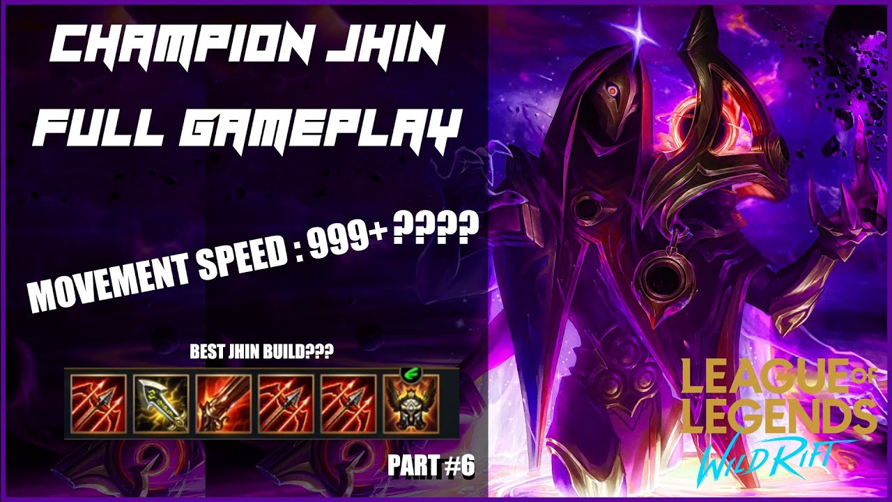 MOVEMENT SPEED 9999+? | JHIN VS KAISA Full Gameplay | WildRift : LoL ...