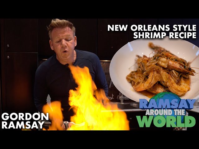 Gordon Ramsays Easy New Orleans Style BBQ Shrimp Recipe | Ramsay Around the World