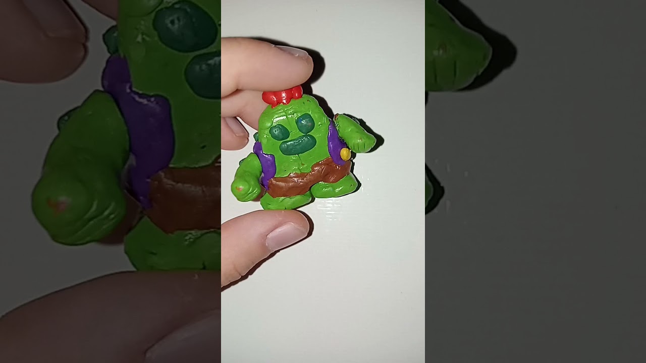 Спайк из пластилина 