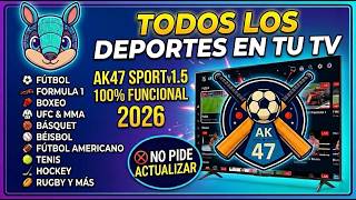 How to Install AK47 Sport v1.5 on Smart TV | Updated APK 2026 screenshot 4