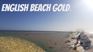 UK gold panning: English beach gold !
