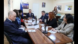 Владимир Якушев провел встречу с руководителями филиалов ВГТРК в УрФО