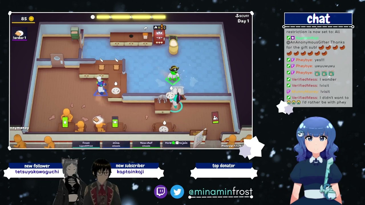 [plateup!] we are pofessional w/@kaptainkaji @legendoffrost [Mina Frost]