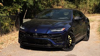 2021 Lambo Urus – Sensonum 3D Audio, Carbon Interior, Blu Astraeus Metallic | Auto Collection A13110